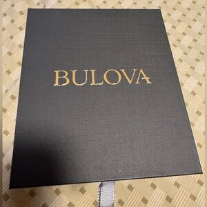 Bulova Black and Gold Box